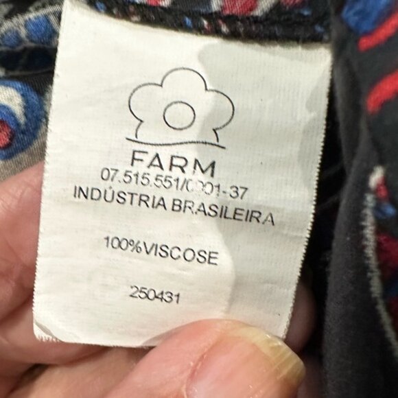 FARM RIO Paisley Snake Print Button Down Tie Front One Piece Romper - Picture 14 of 16